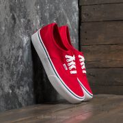 Red and white platform vans outlet