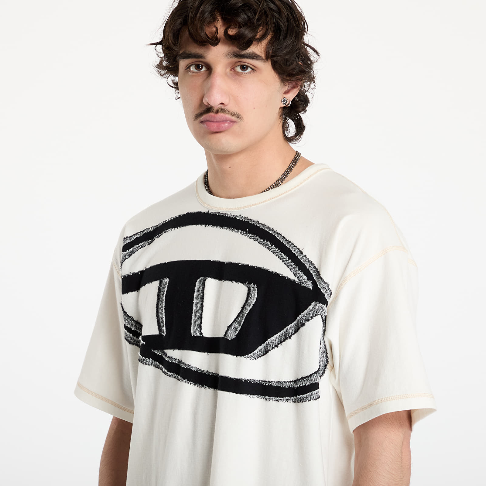 Vyriški marškinėliai Diesel T-Doxt T-Shirt Off White