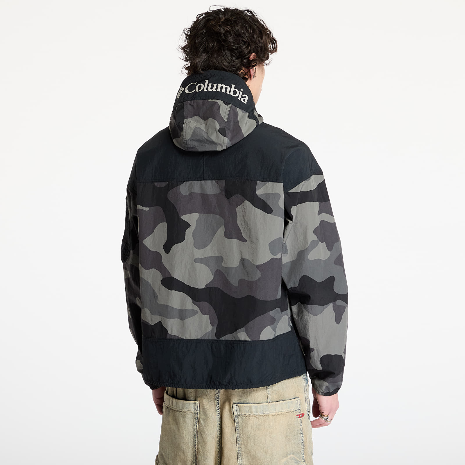 Übergangsjacken Columbia Challenger™ II Novelty Windbreaker Black Mod Camo/ Black