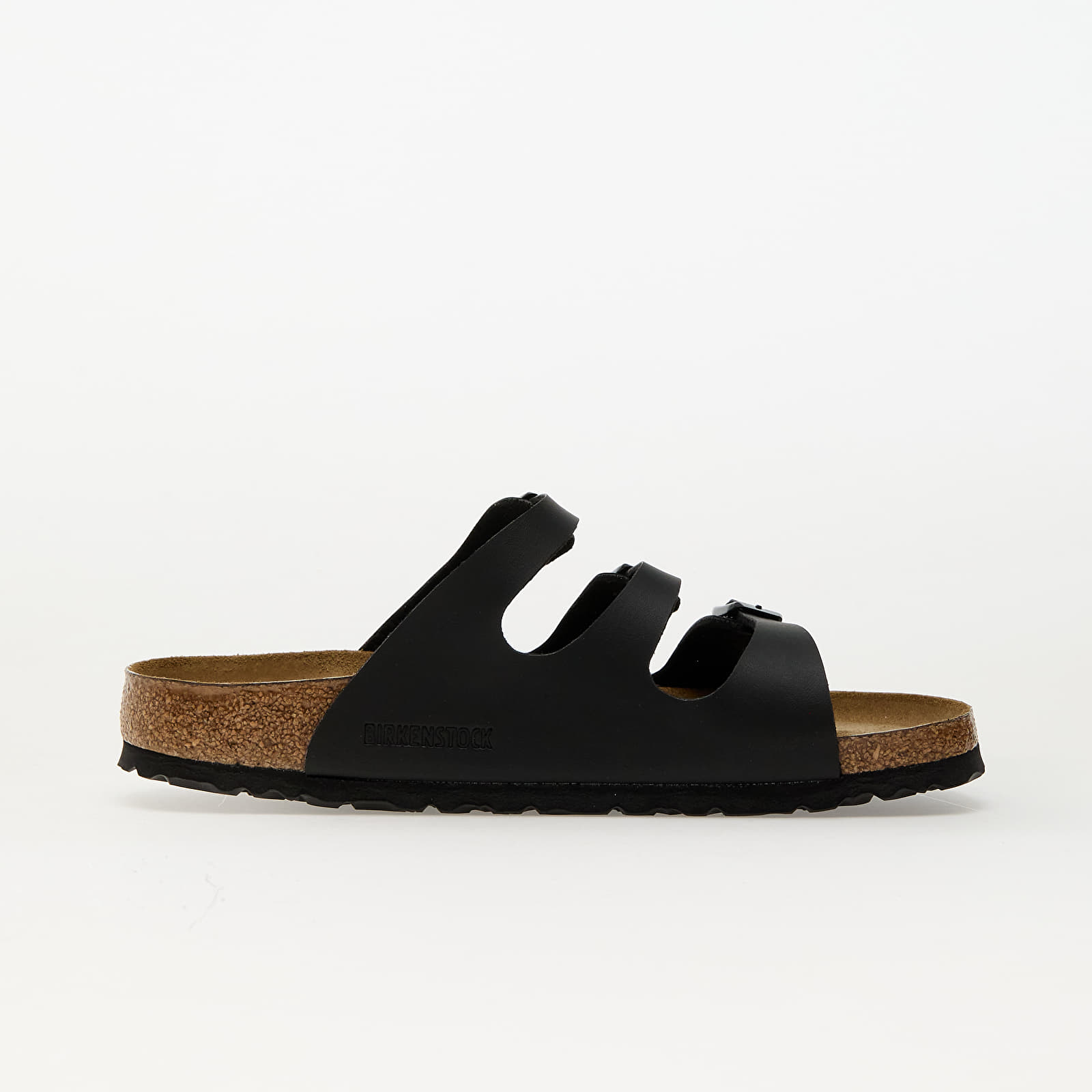 Naiste jalatsid Birkenstock Florida Soft Footbed Birko-Flor Black