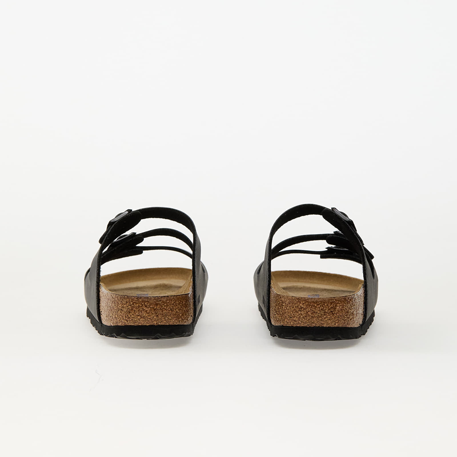 Naiste jalatsid Birkenstock Florida Soft Footbed Birko-Flor Black
