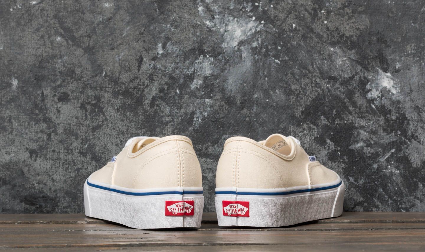 Off white platform vans sales