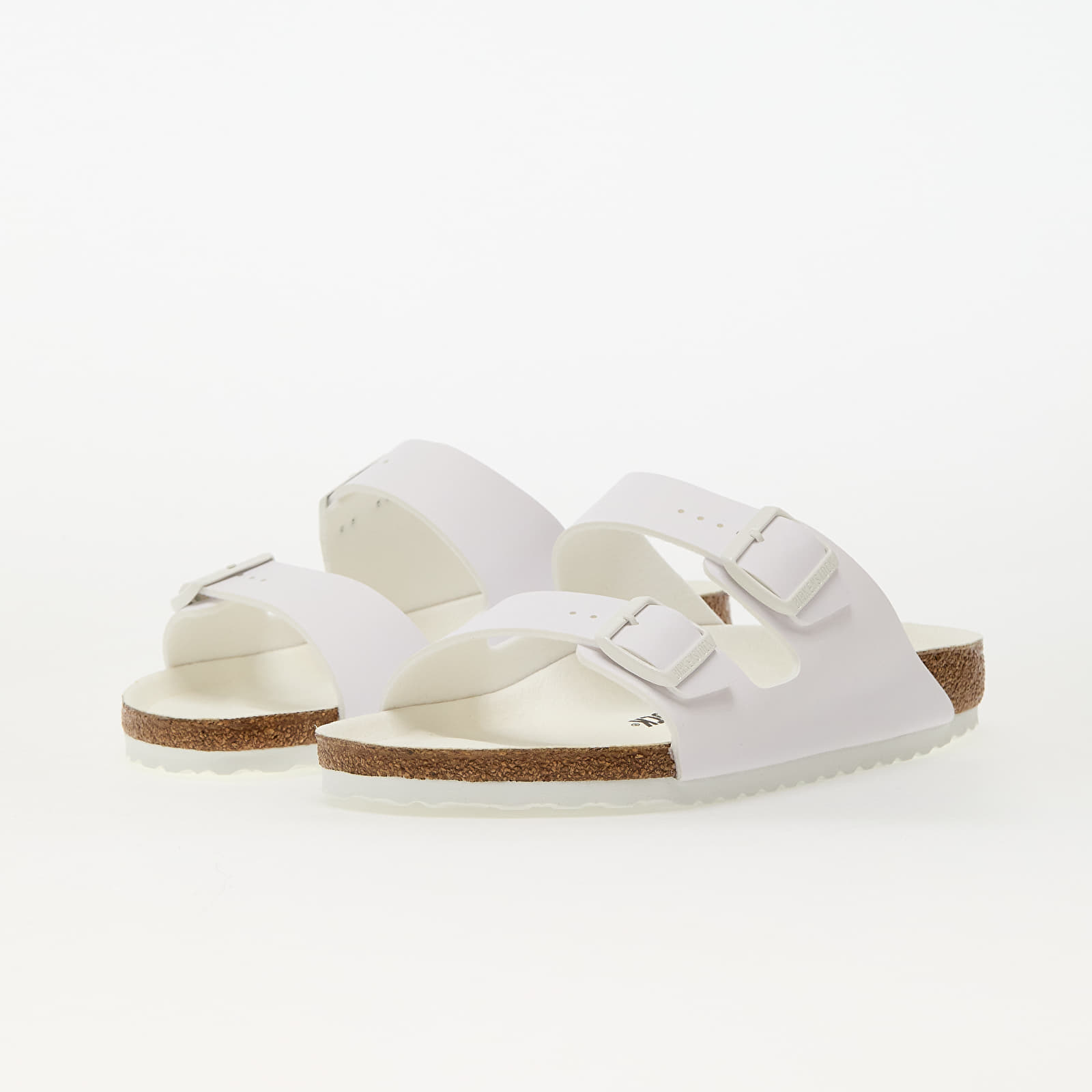 Moški čevlji Birkenstock Arizona Birko-Flor White