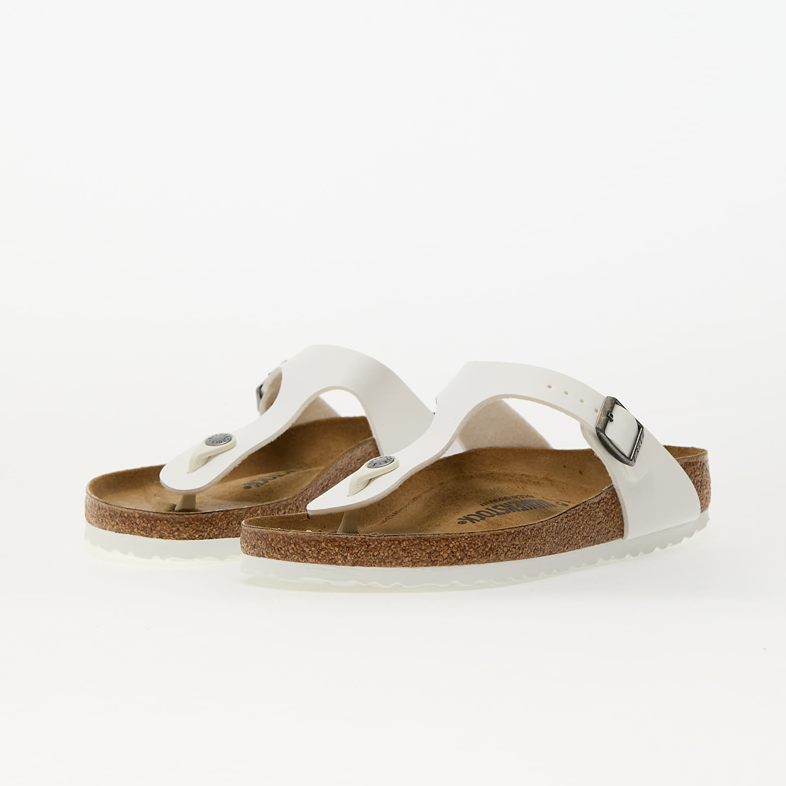 Zapatillas mujer Birkenstock Gizeh Birko-Flor White