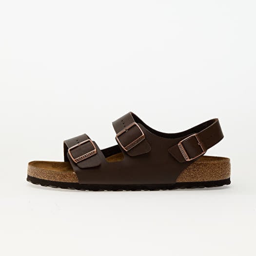 Birkenstock Milano Birko-Flor dark brown