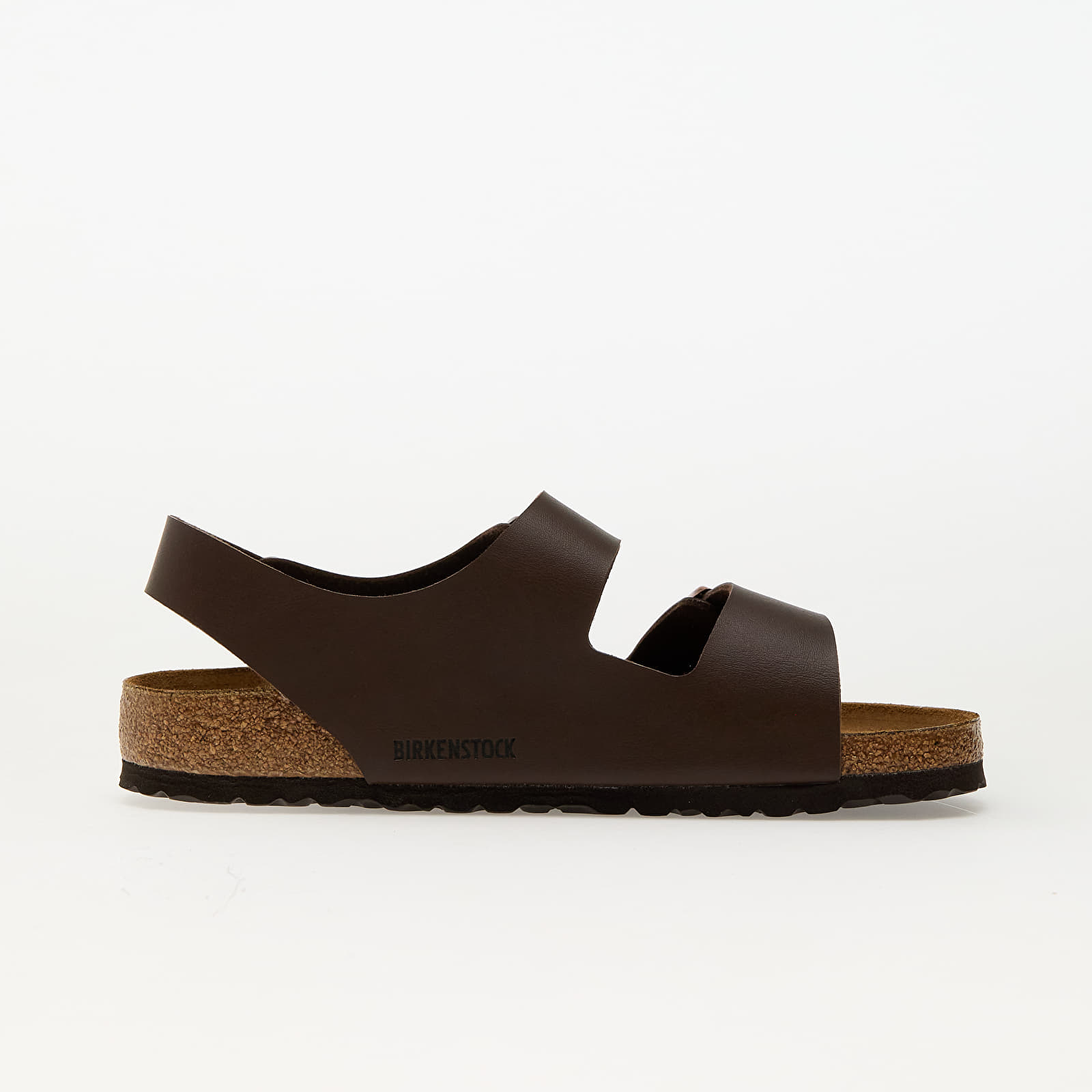 Buty męskie Birkenstock Milano Birko-Flor dark brown