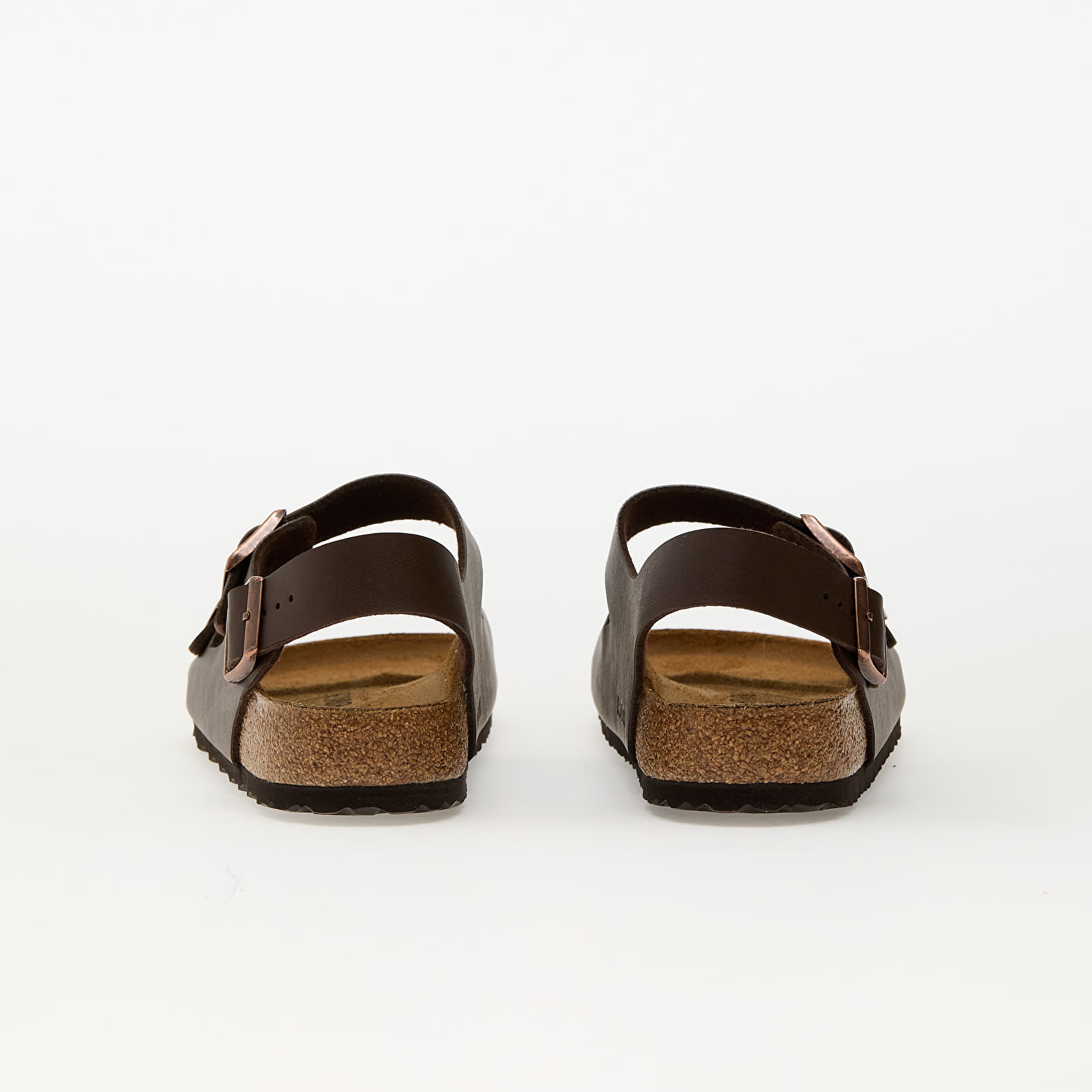 Férfi cipők Birkenstock Milano Birko-Flor dark brown