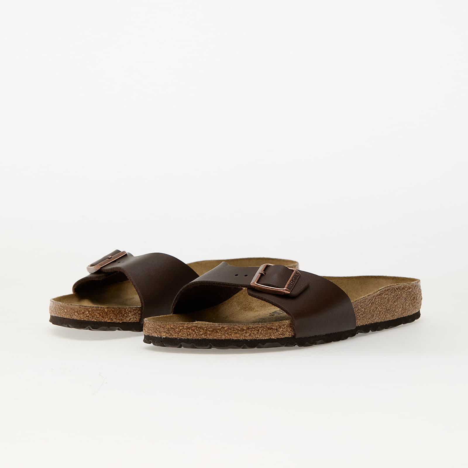 Women's shoes Birkenstock Madrid Birko-Flor Dark Brown