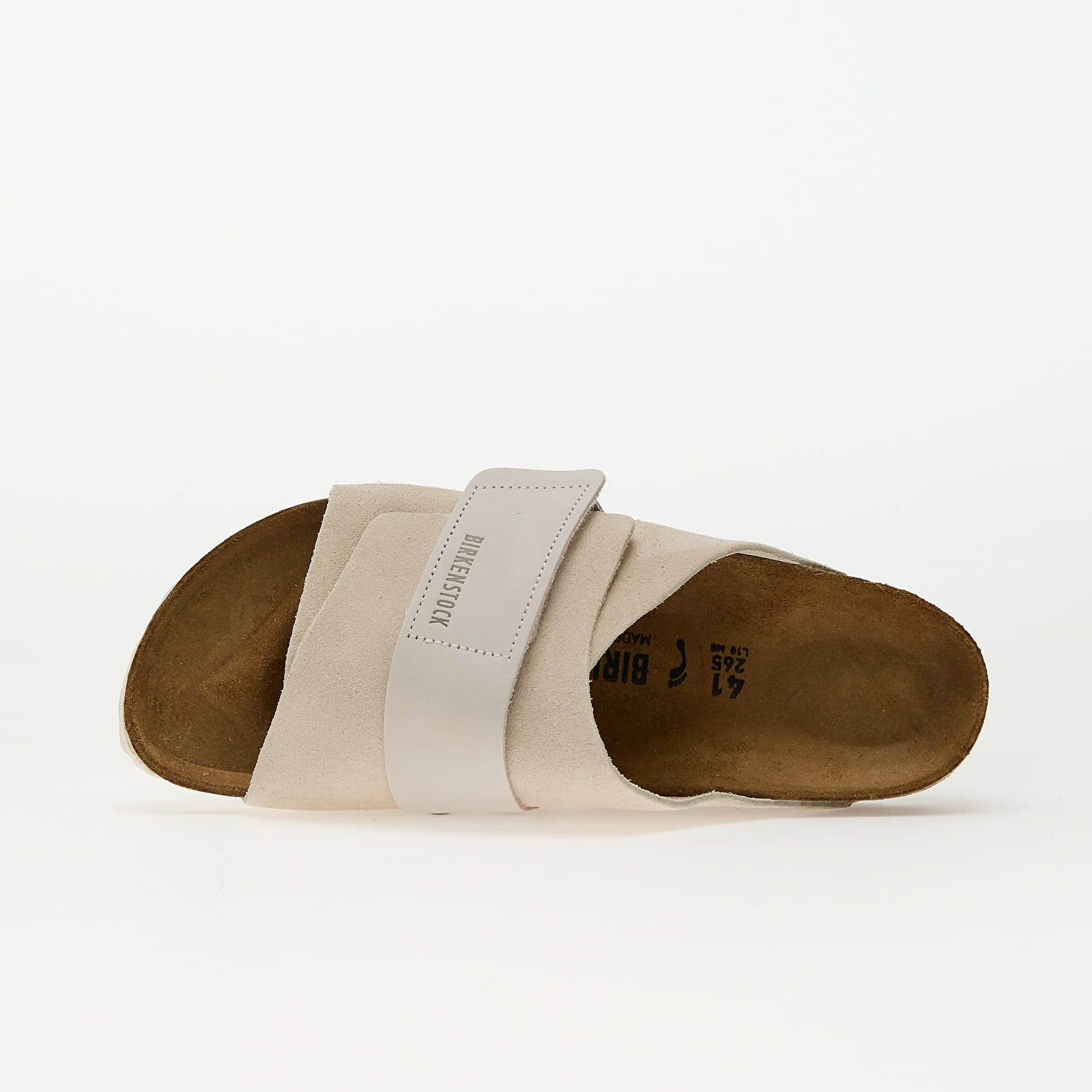 Damen Sneaker und Schuhe Birkenstock Kyoto Nubuck Leather/Suede Antique White