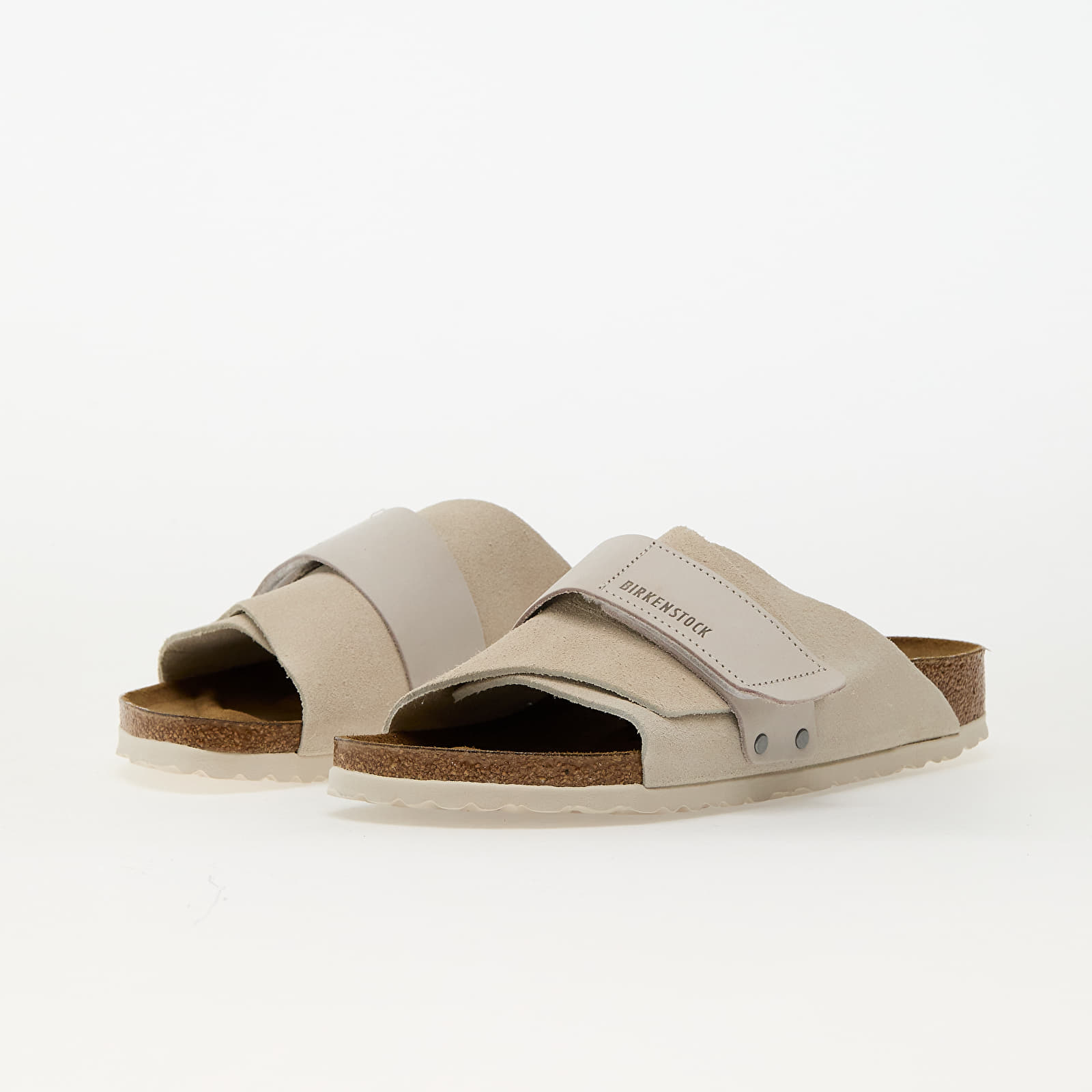 Damen Sneaker und Schuhe Birkenstock Kyoto Nubuck Leather/Suede Antique White