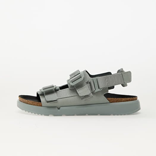 Birkenstock Shinjuku Natural Leather/Textile Pure Sage