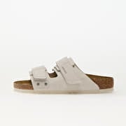 Birkenstock Uji Nubuck Leather/Suede Antique White