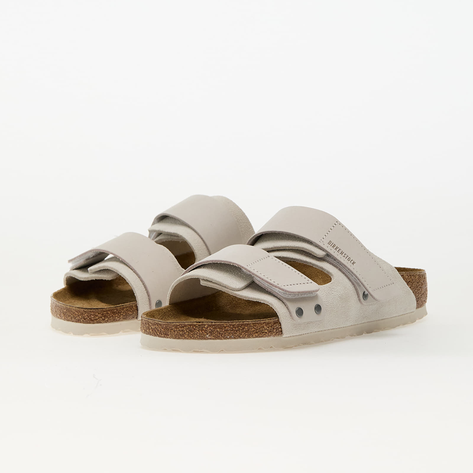 Zapatillas mujer Birkenstock Uji Nubuck Leather/Suede Antique White