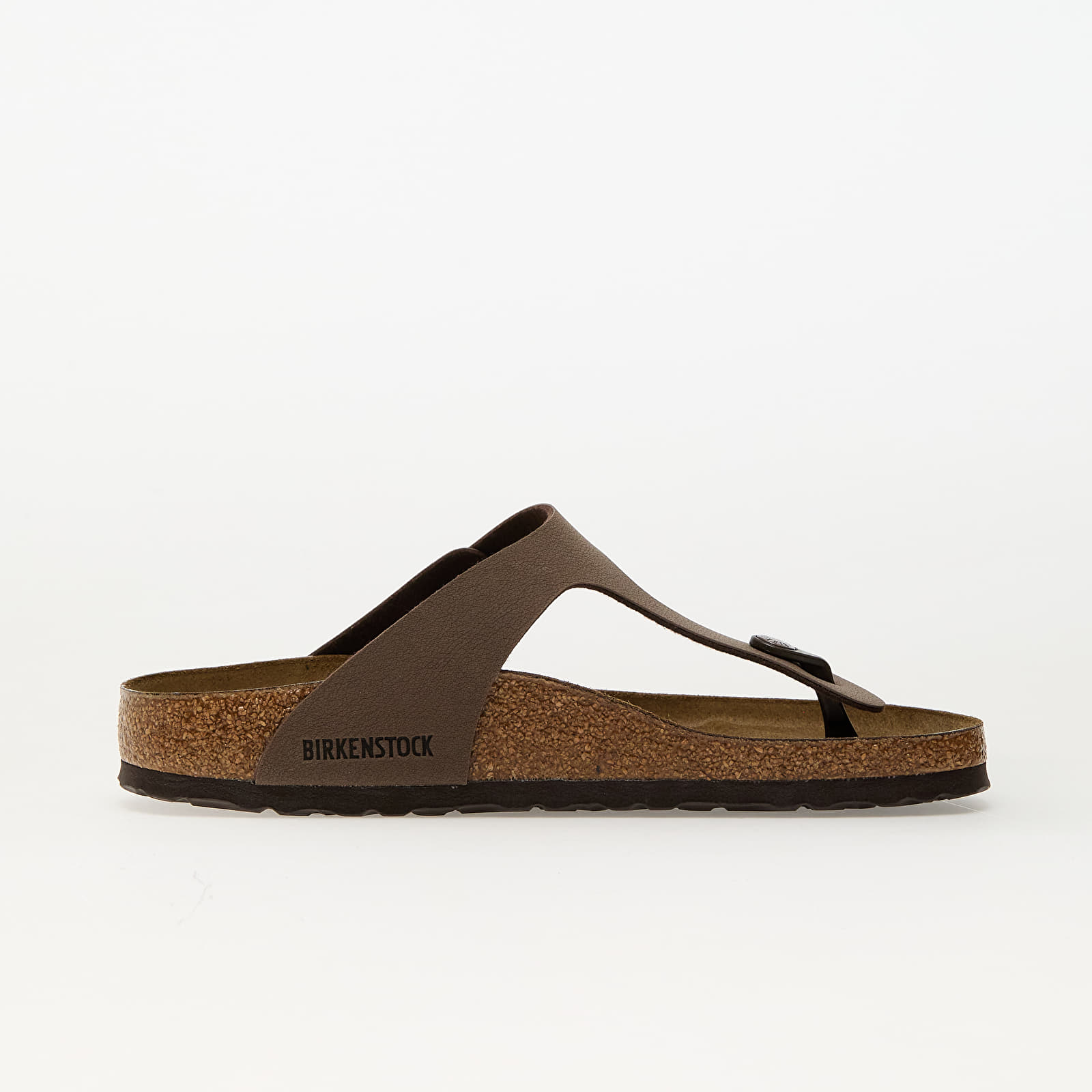 Frauen Birkenstock Gizeh Birko-Flor Birkibuc mocca