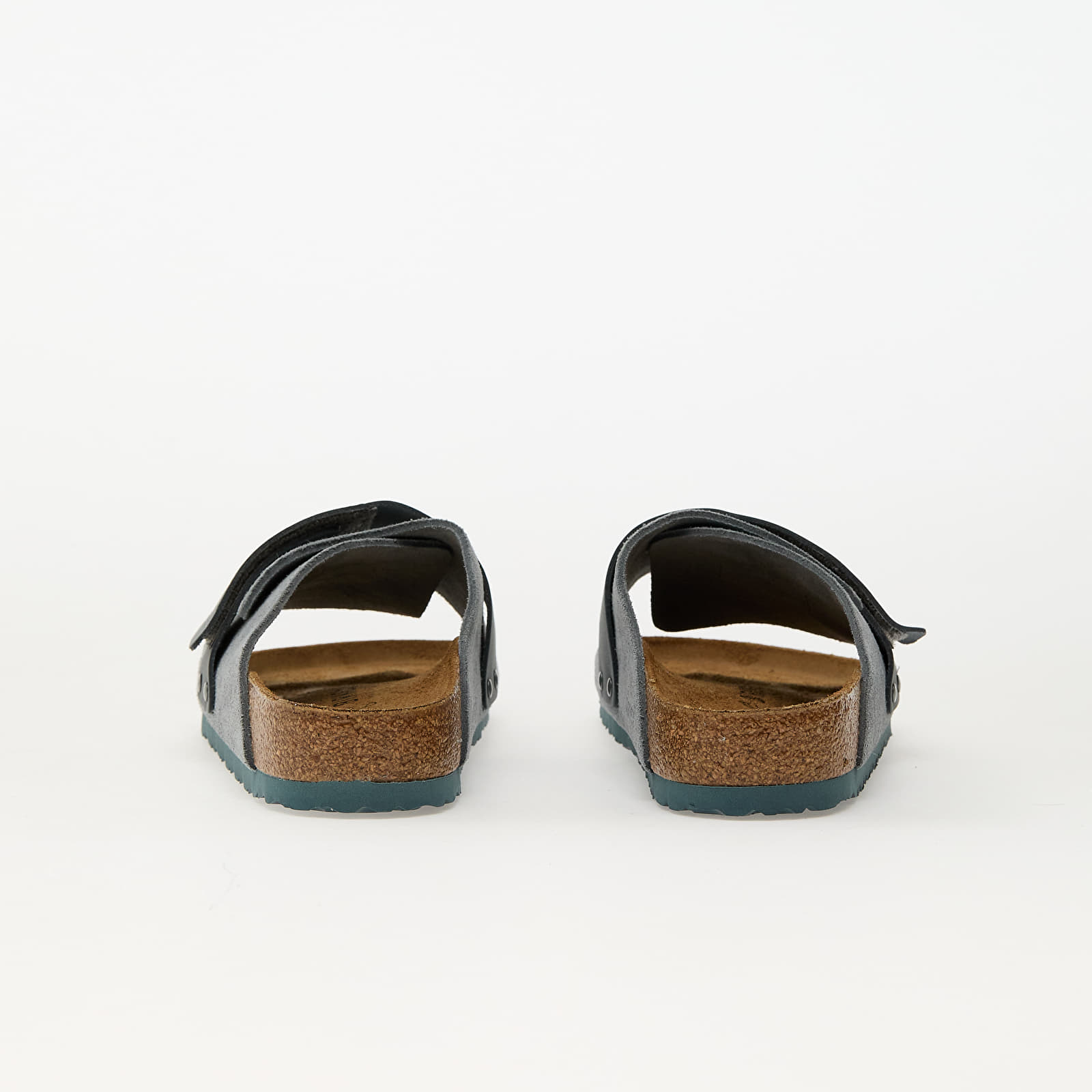 Skor för män Birkenstock Kyoto Nubuck Leather/Suede Basalt Gray