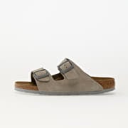 Birkenstock Arizona Suede Leather Stone Coin