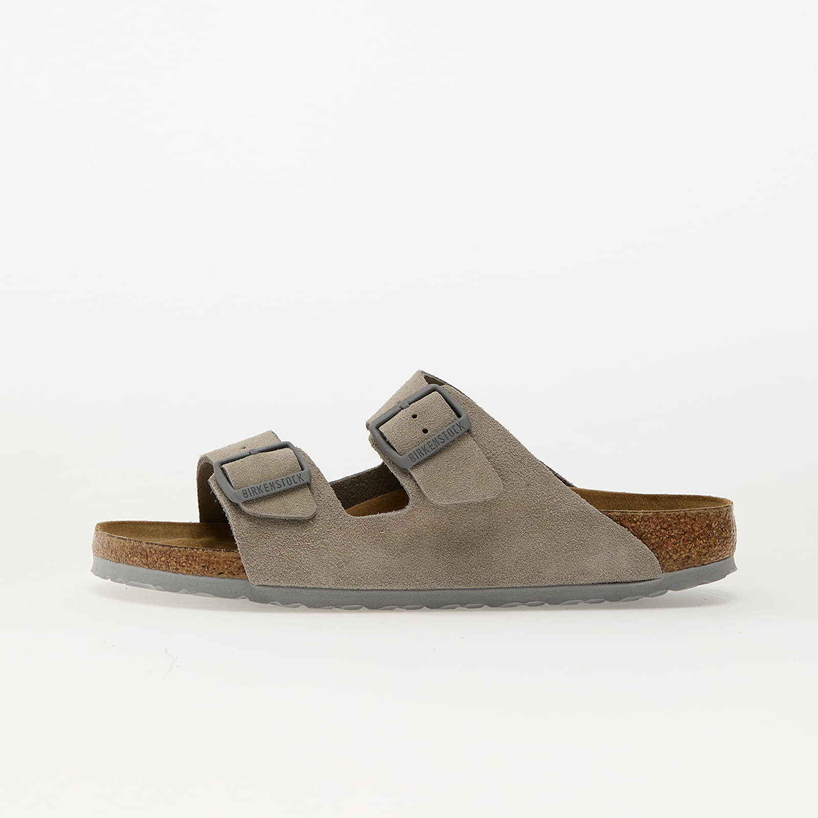 Ženski čevlji Birkenstock Arizona Suede Leather Stone Coin