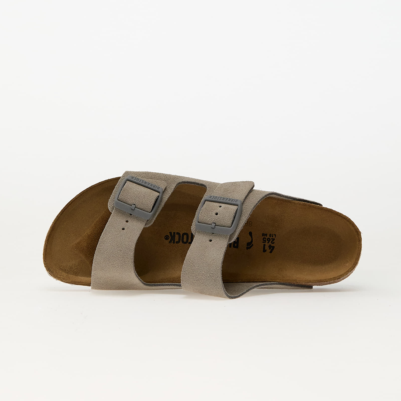 Damen Sneaker und Schuhe Birkenstock Arizona Suede Leather Stone Coin