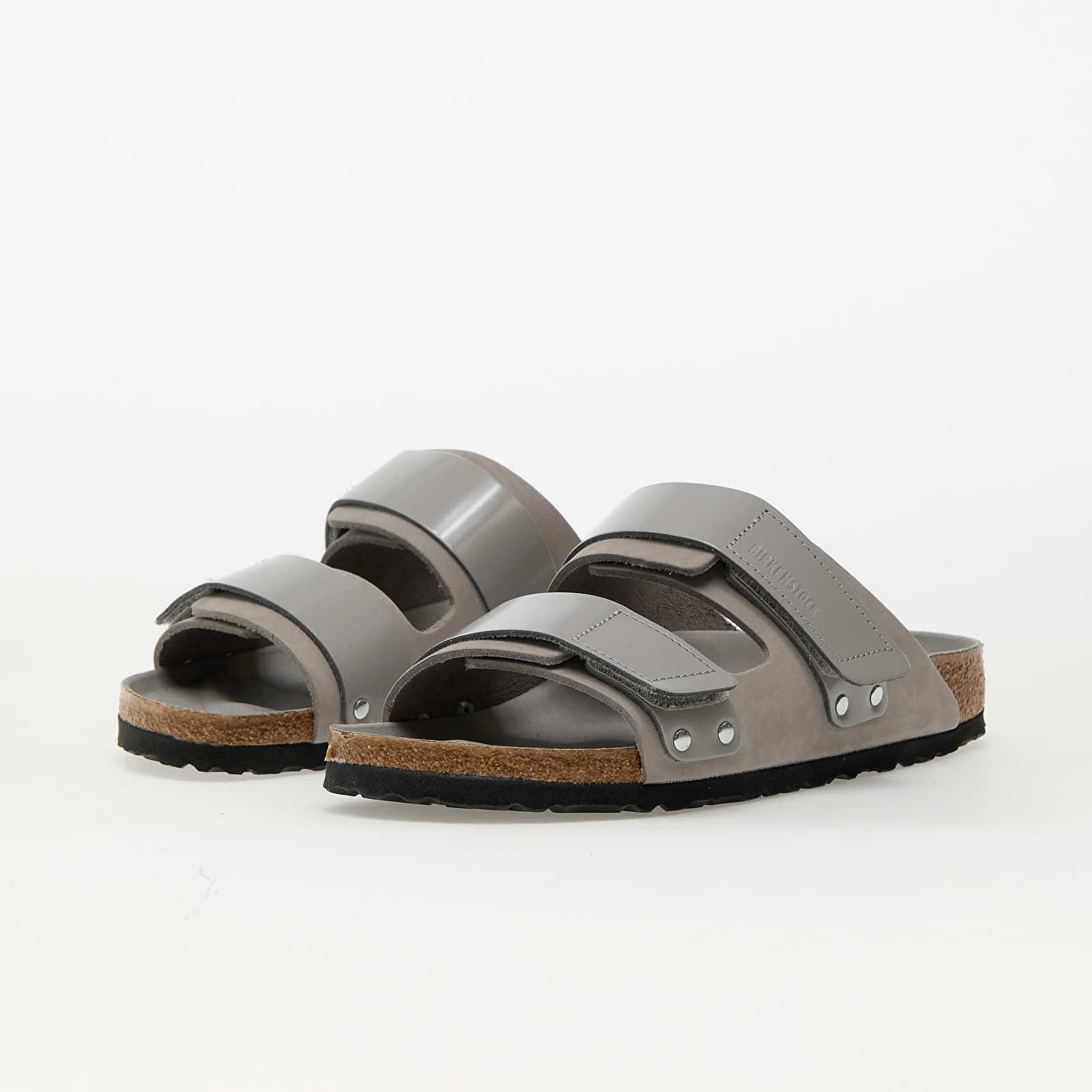 Zapatillas mujer Birkenstock Uji Nubuk Leather Stone Coin