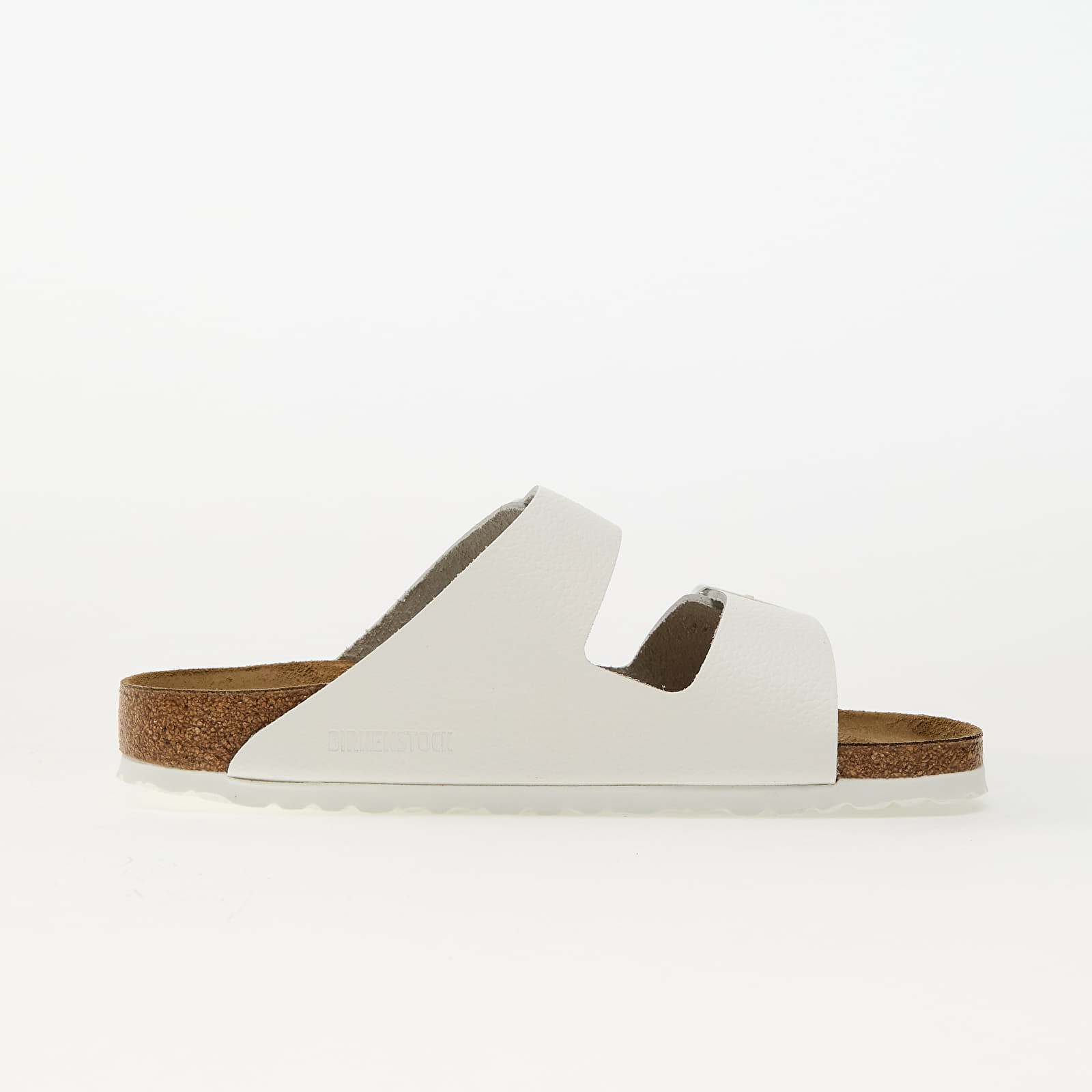 Frauen Birkenstock Arizona Natural Leather White