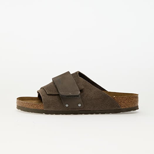 Birkenstock Kyoto Nubuck Leather/Suede Concrete Gray