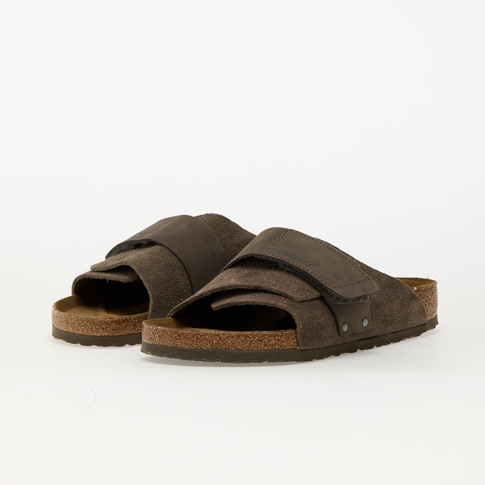 Herren Sneaker und Schuhe Birkenstock Kyoto Nubuck Leather/Suede Concrete Gray