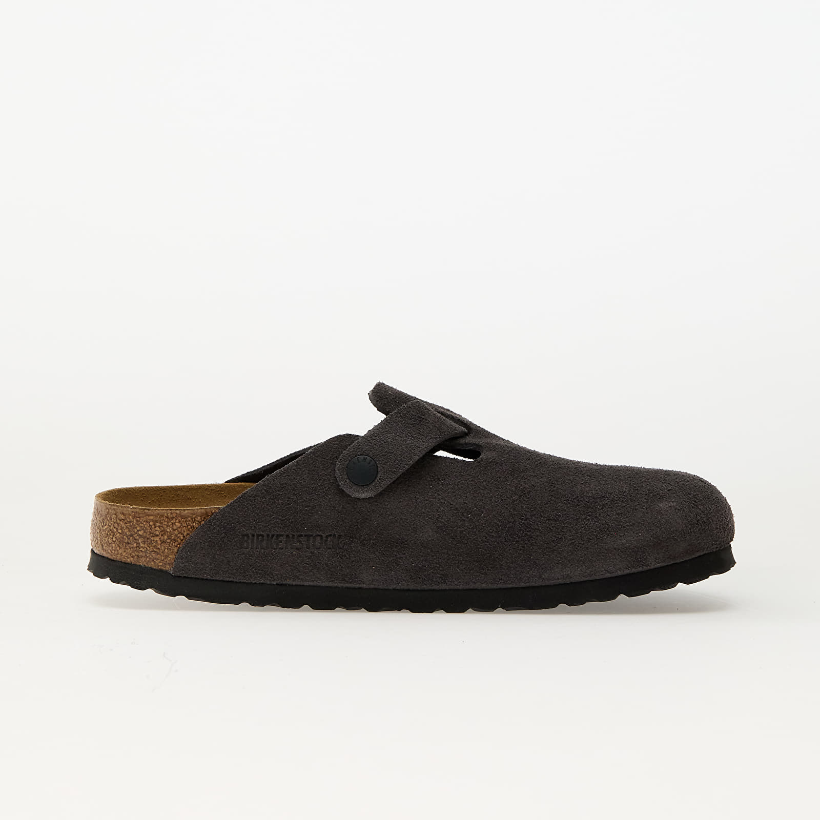 Женская обувь Birkenstock Boston Suede Leather Velvet grey