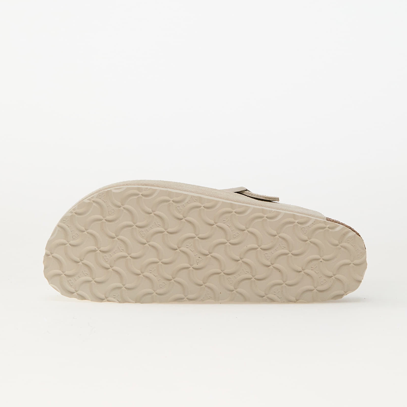 Naiste jalatsid Birkenstock Boston Soft Footbed Suede Leather Antique White