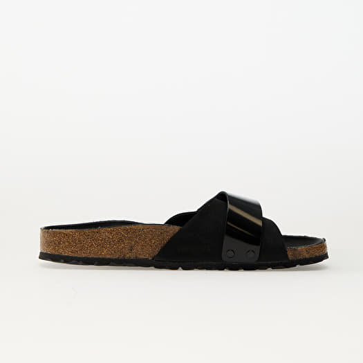 Birkenstock Oita Nubuk Leather Black | Footshop display picture 2