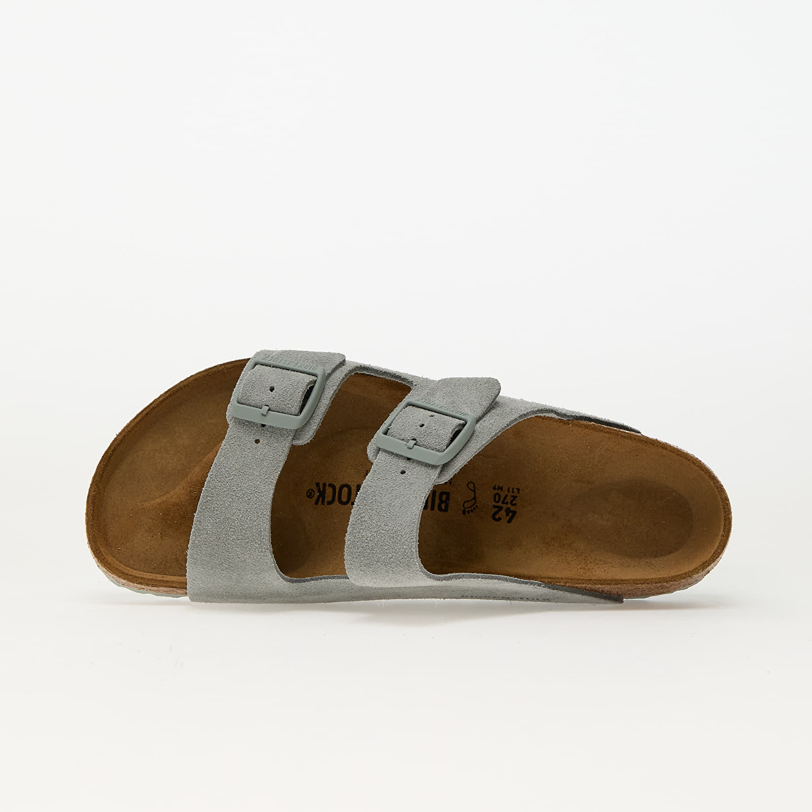 Zapatillas Hombre Birkenstock Arizona Suede Leather Pure Sage