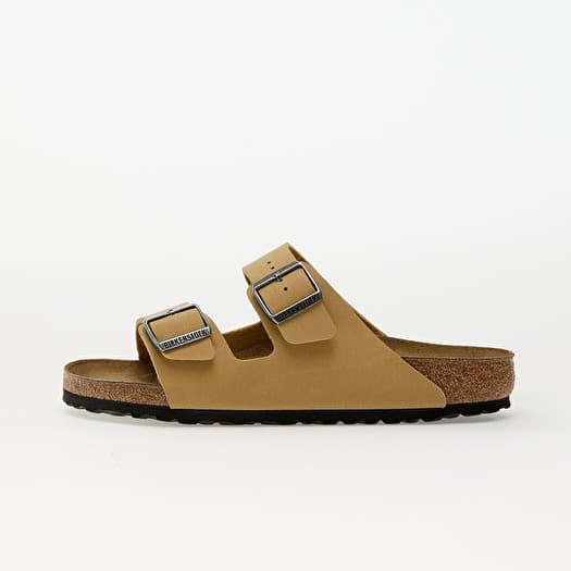 Birkenstock Arizona Birko-Flor Birkibuc Birkibuc Latte Cream