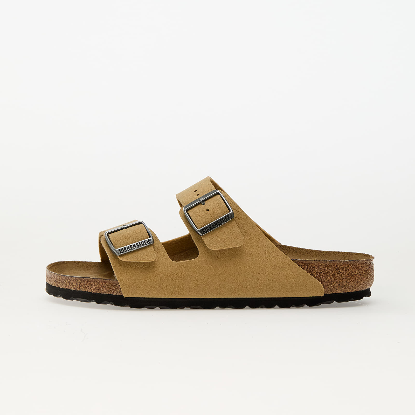 Miesten kengät Birkenstock Arizona Birko-Flor Birkibuc Birkibuc Latte Cream