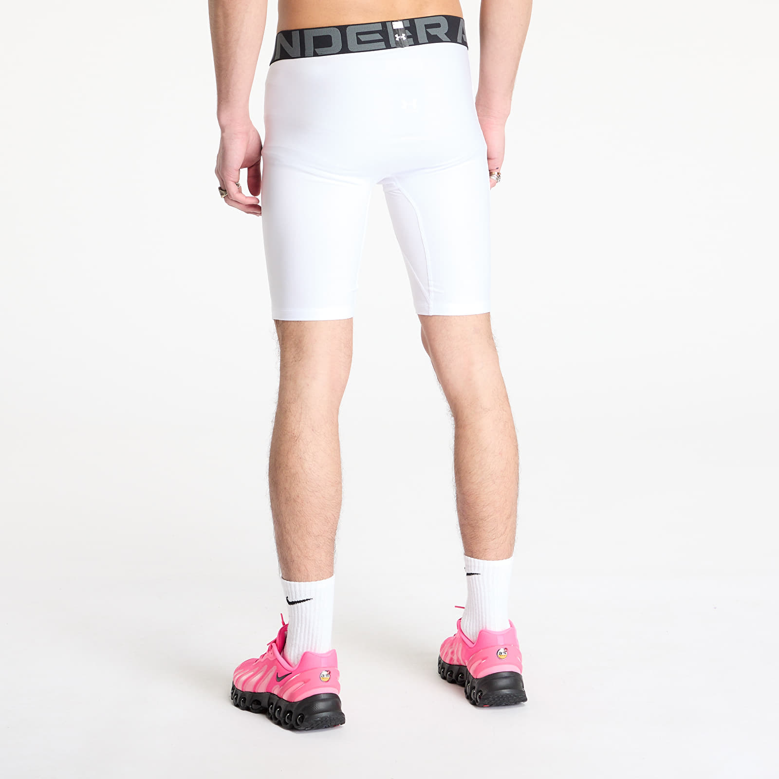 Šortky Under Armour Hg Armour Long Shorts White/ Black