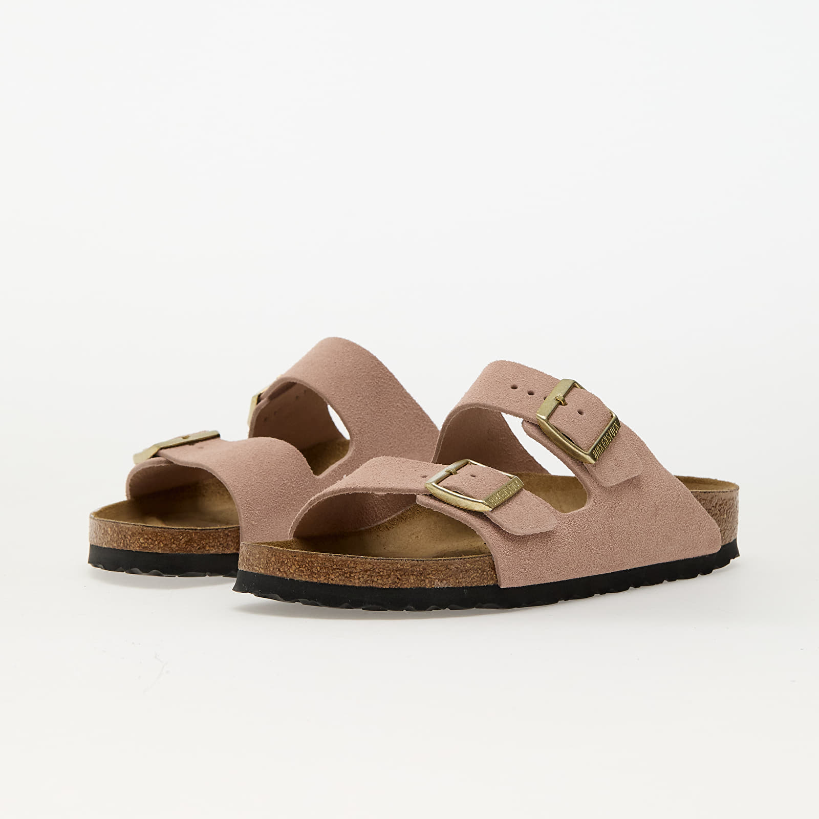 Damen Sneaker und Schuhe Birkenstock Arizona Suede Leather Light Rose