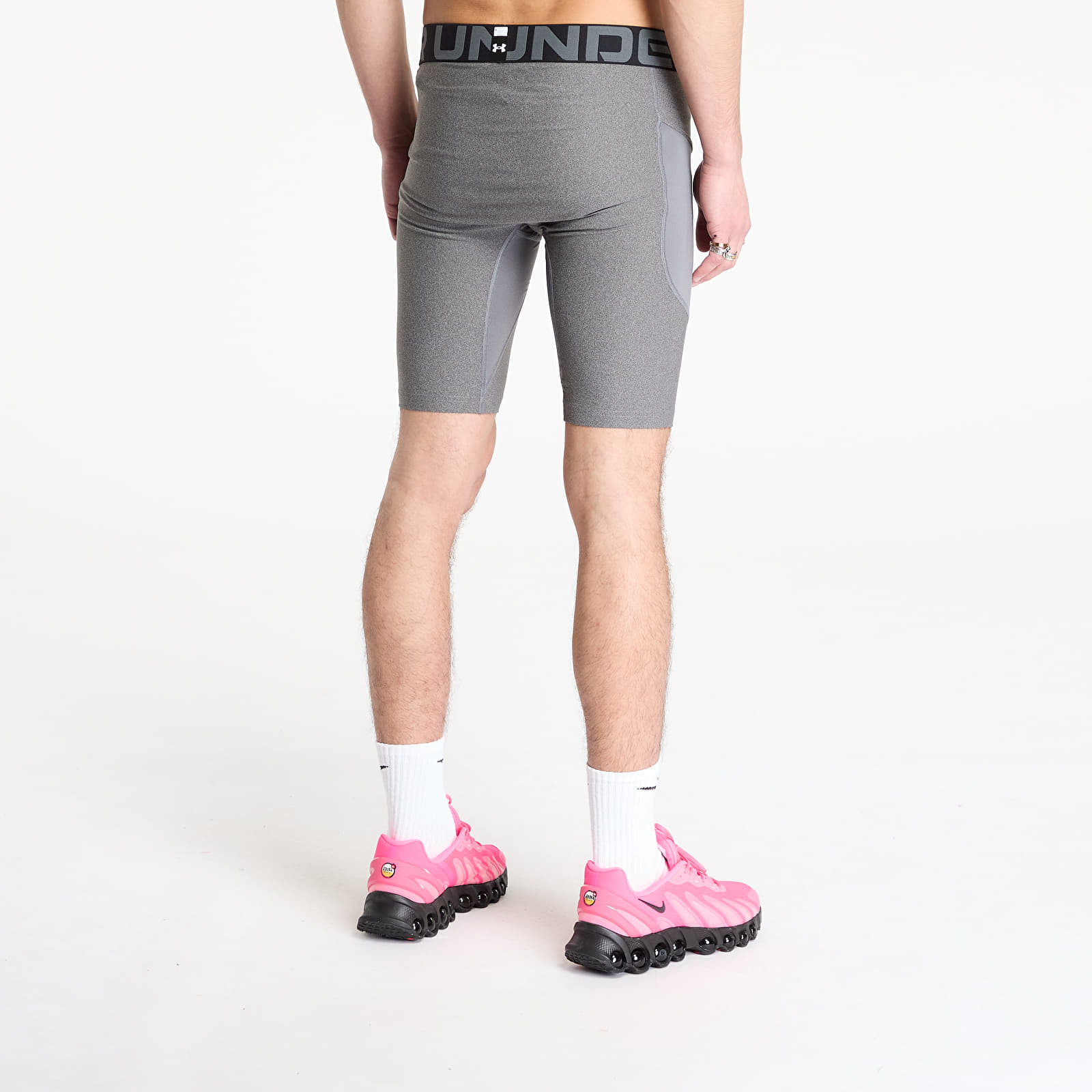 Kratke hlače  Under Armour Hg Armour Long Shorts Carbon Heather/ Black