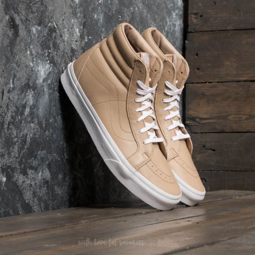 Tan sk8 hi vans hotsell