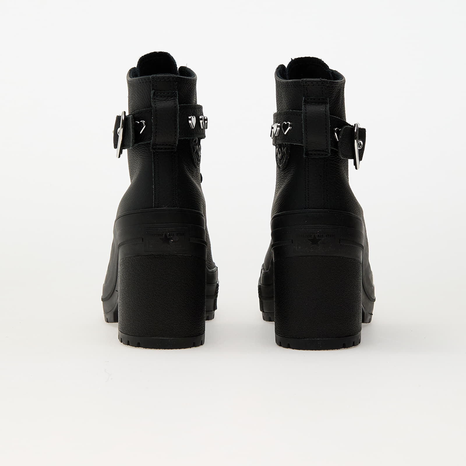 Dámské tenisky a boty Converse Chuck 70 De Luxe Heel Hi Black/ Black