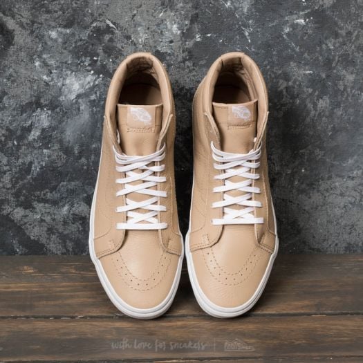 Vans sk8 hi reissue beige discount