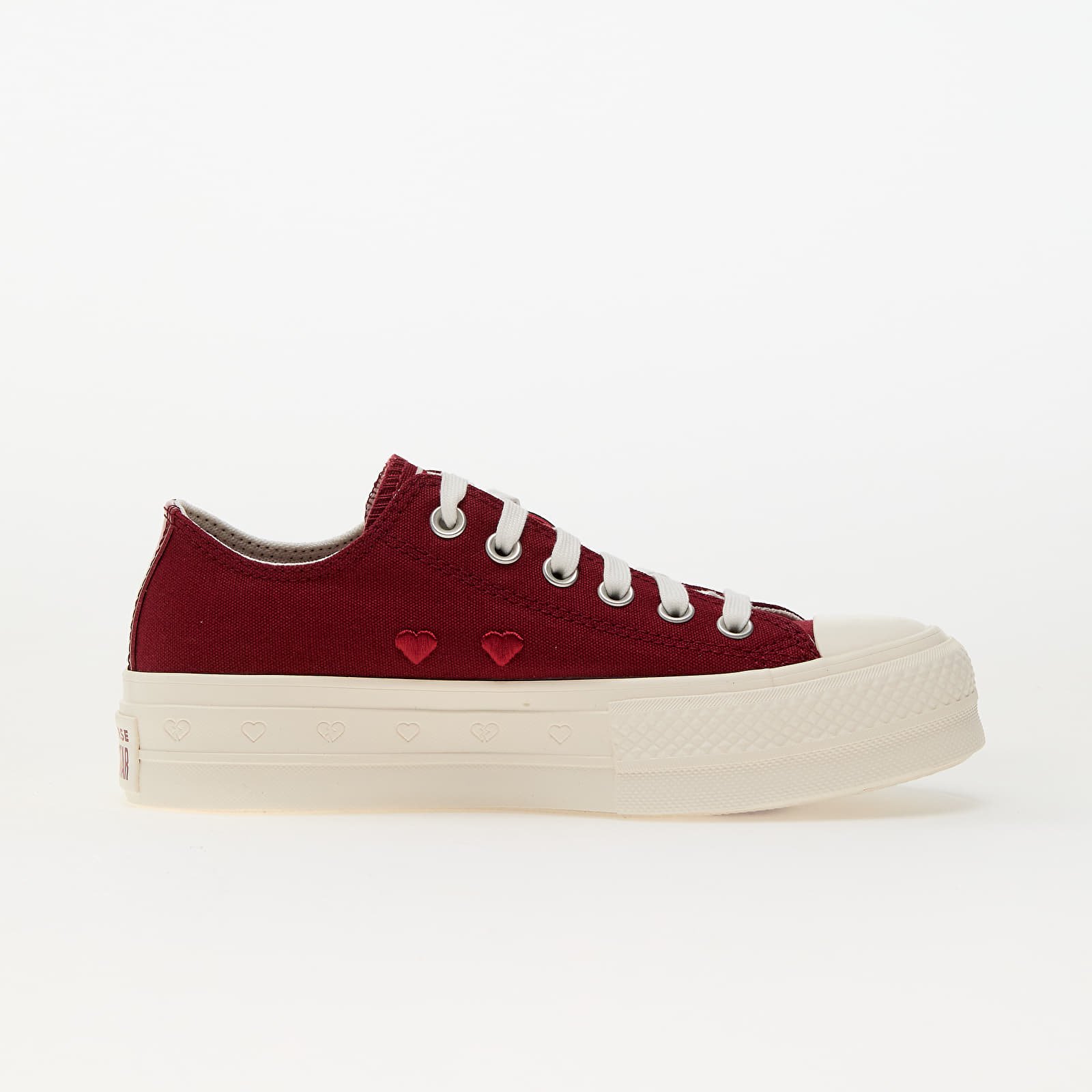 Women's shoes Converse Chuck Taylor All Star Lift Ox Park Red/ Vintage White