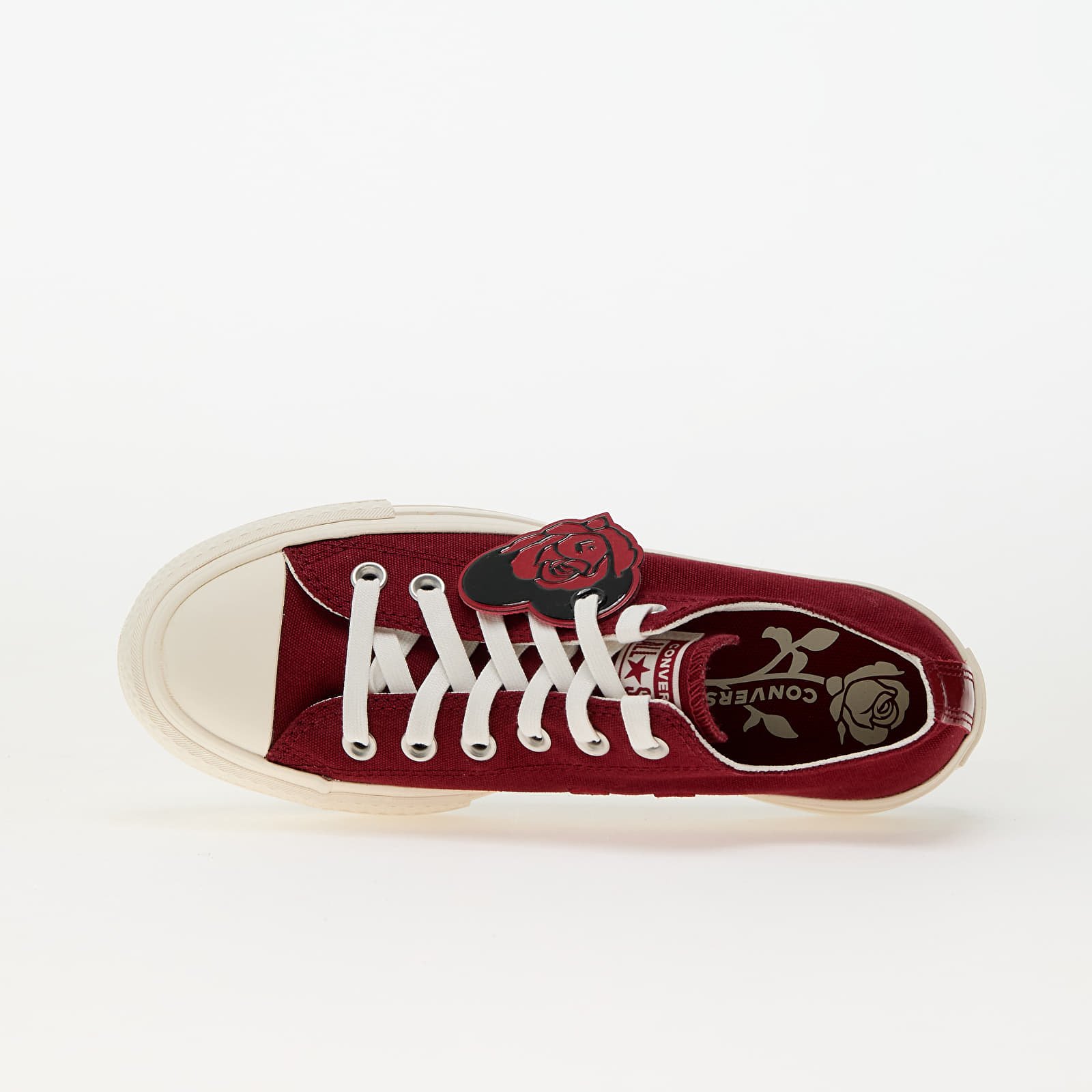 Women's shoes Converse Chuck Taylor All Star Lift Ox Park Red/ Vintage White