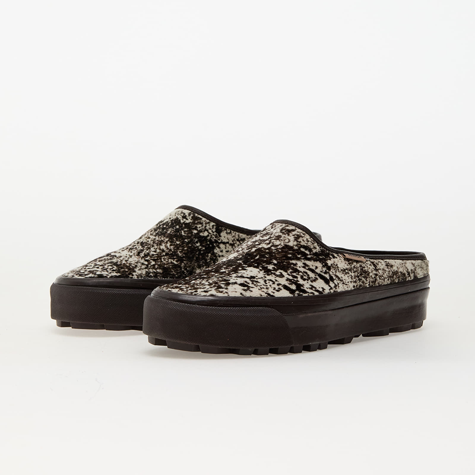 Pánské tenisky a boty Vans LX Mule Style 17 Pony Hair Chocolate Plum