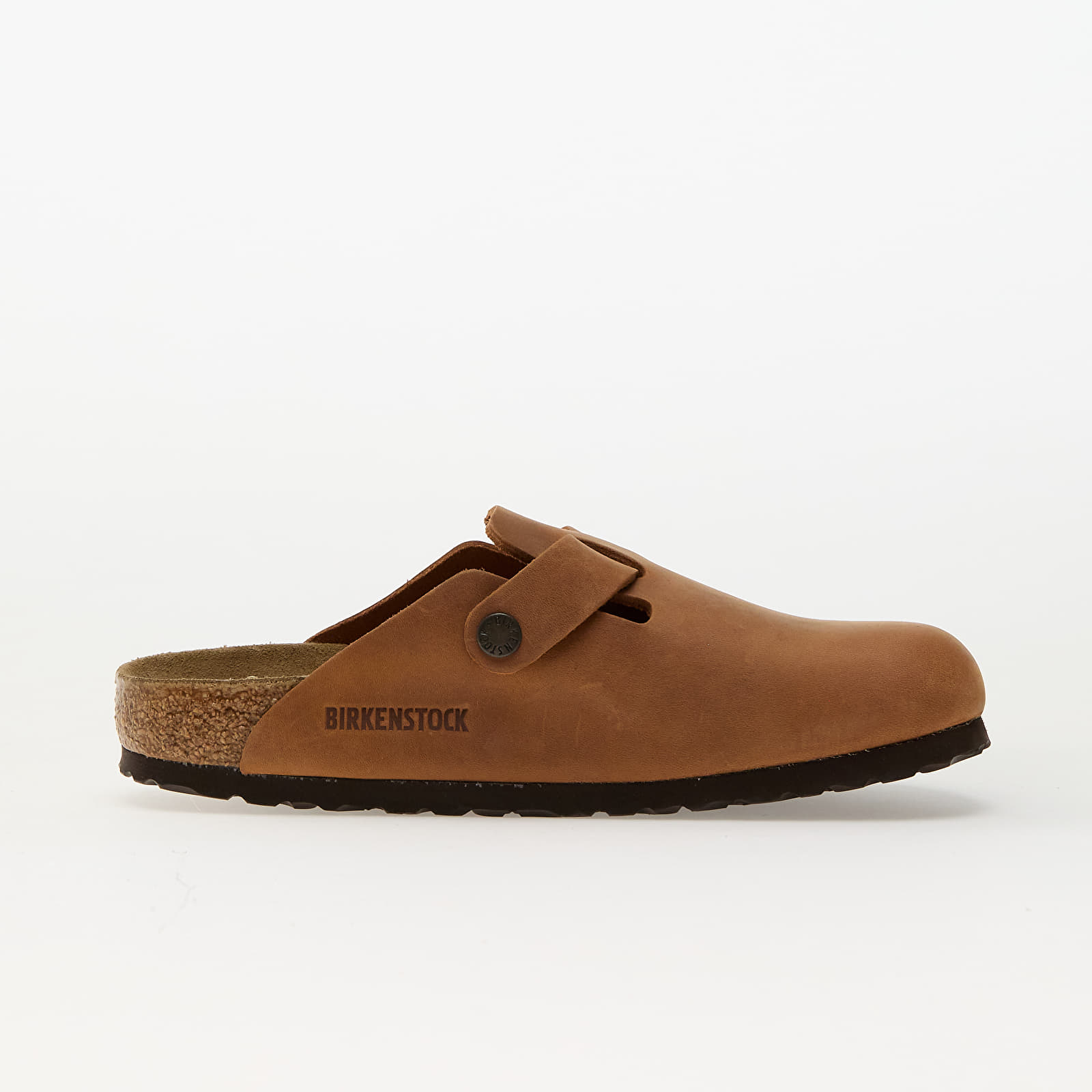 Women's shoes Birkenstock Boston Natural Leather Oiled Cognac