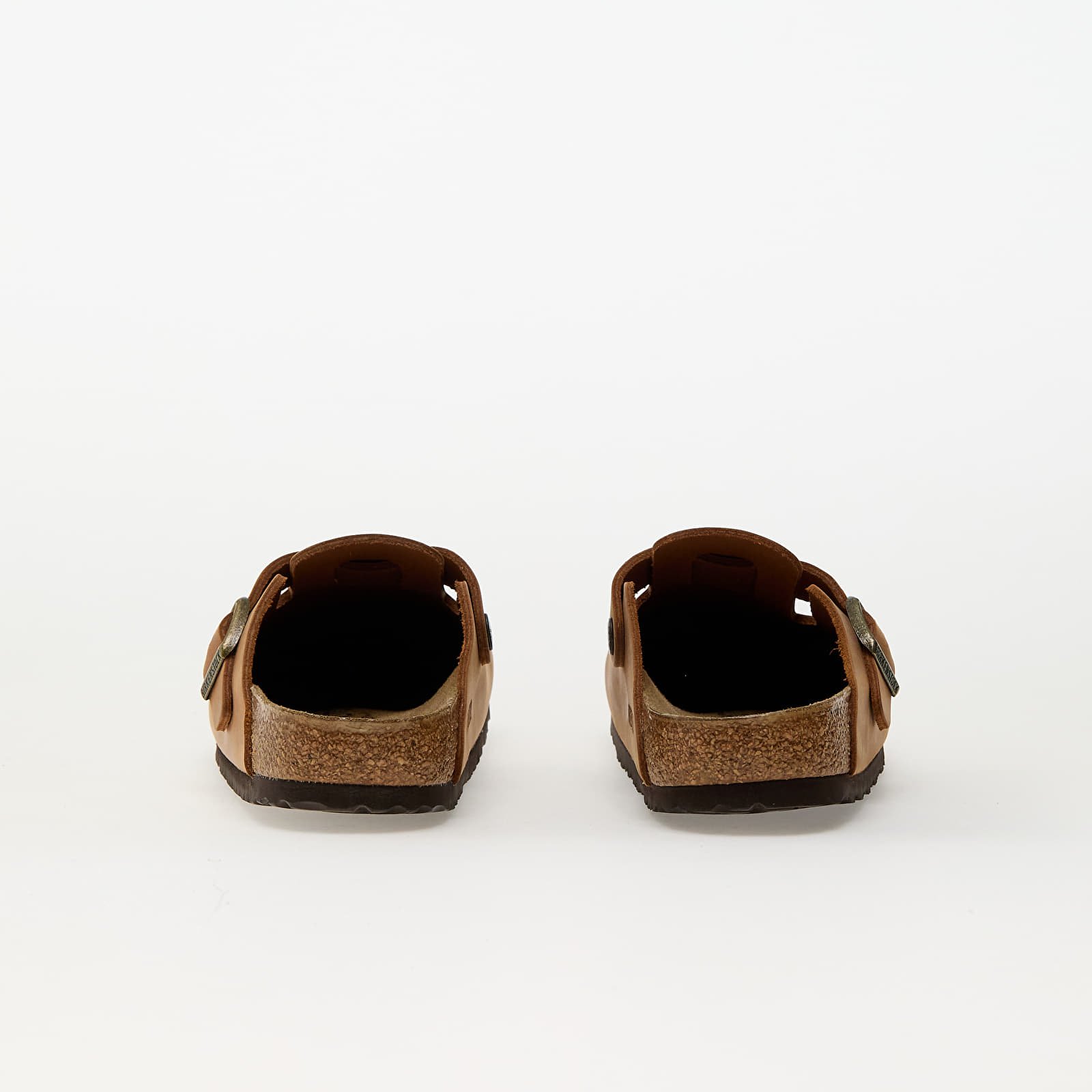 Women's shoes Birkenstock Boston Natural Leather Oiled Cognac