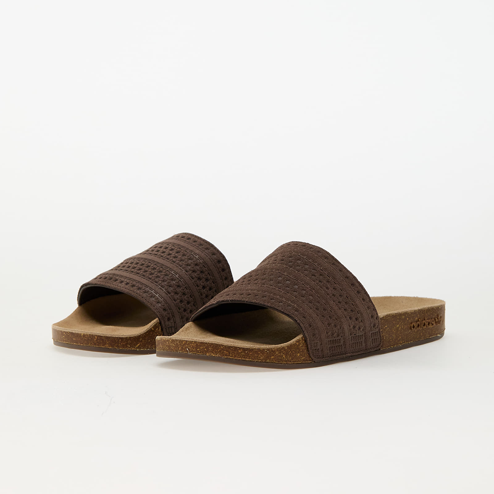 Pánské tenisky a boty adidas Adilette Rs Brown/ Brown/ Gum5