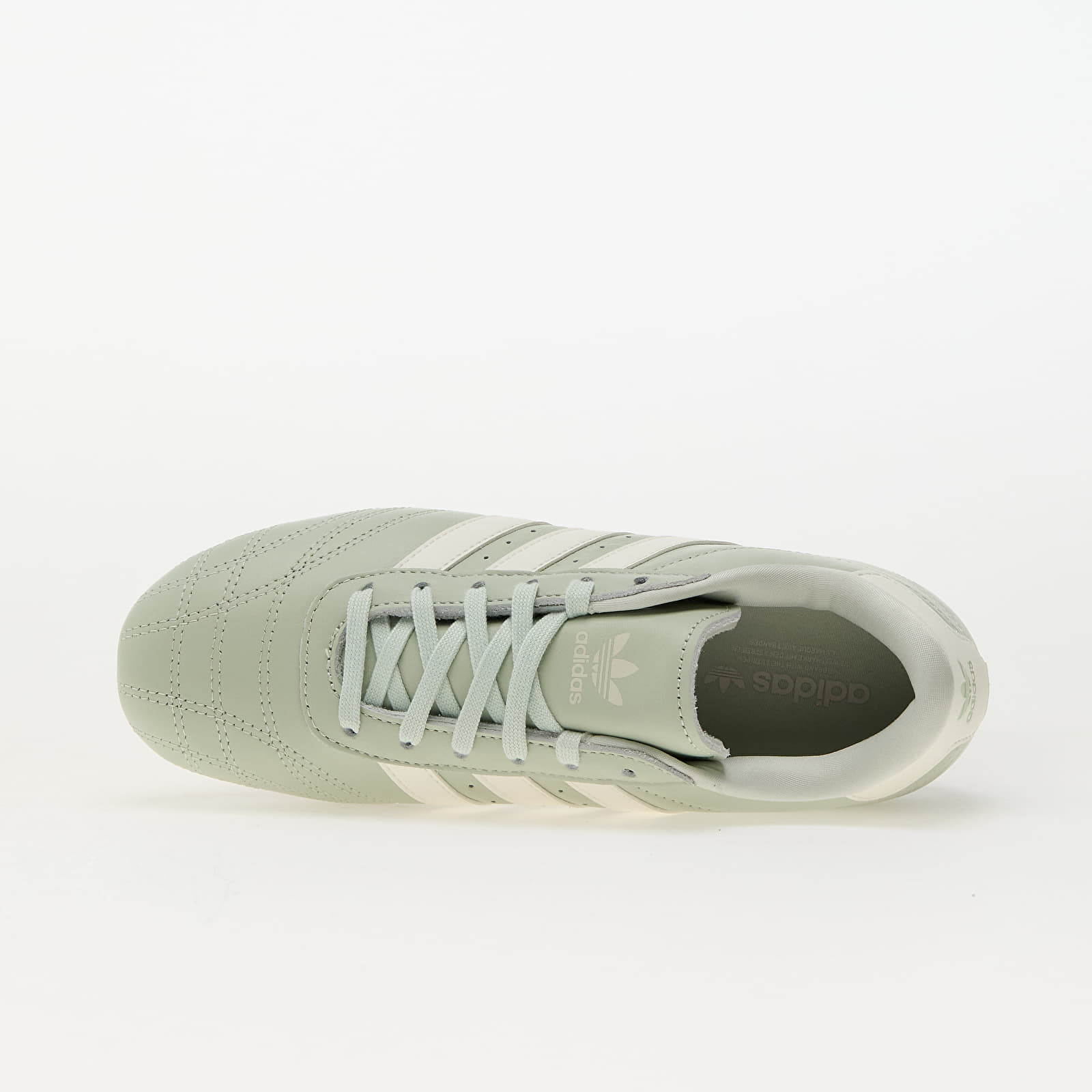Încălțăminte și sneakerși pentru femei adidas Taekwondo La Linen Green/ Off White/ Ftw White