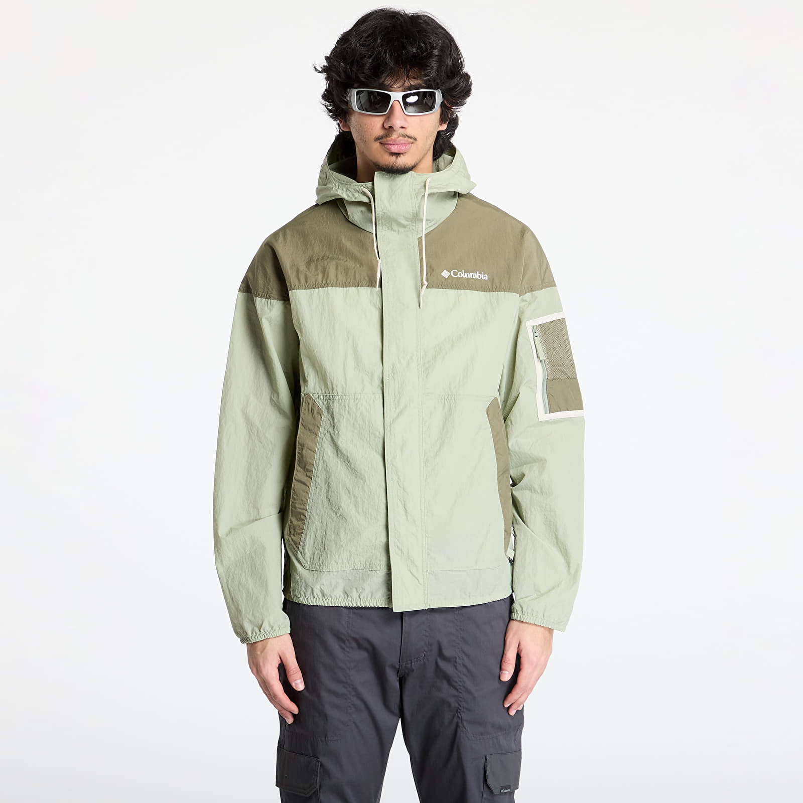Übergangsjacken Columbia Challenger™ II Windbreaker Safari/ Stone Green