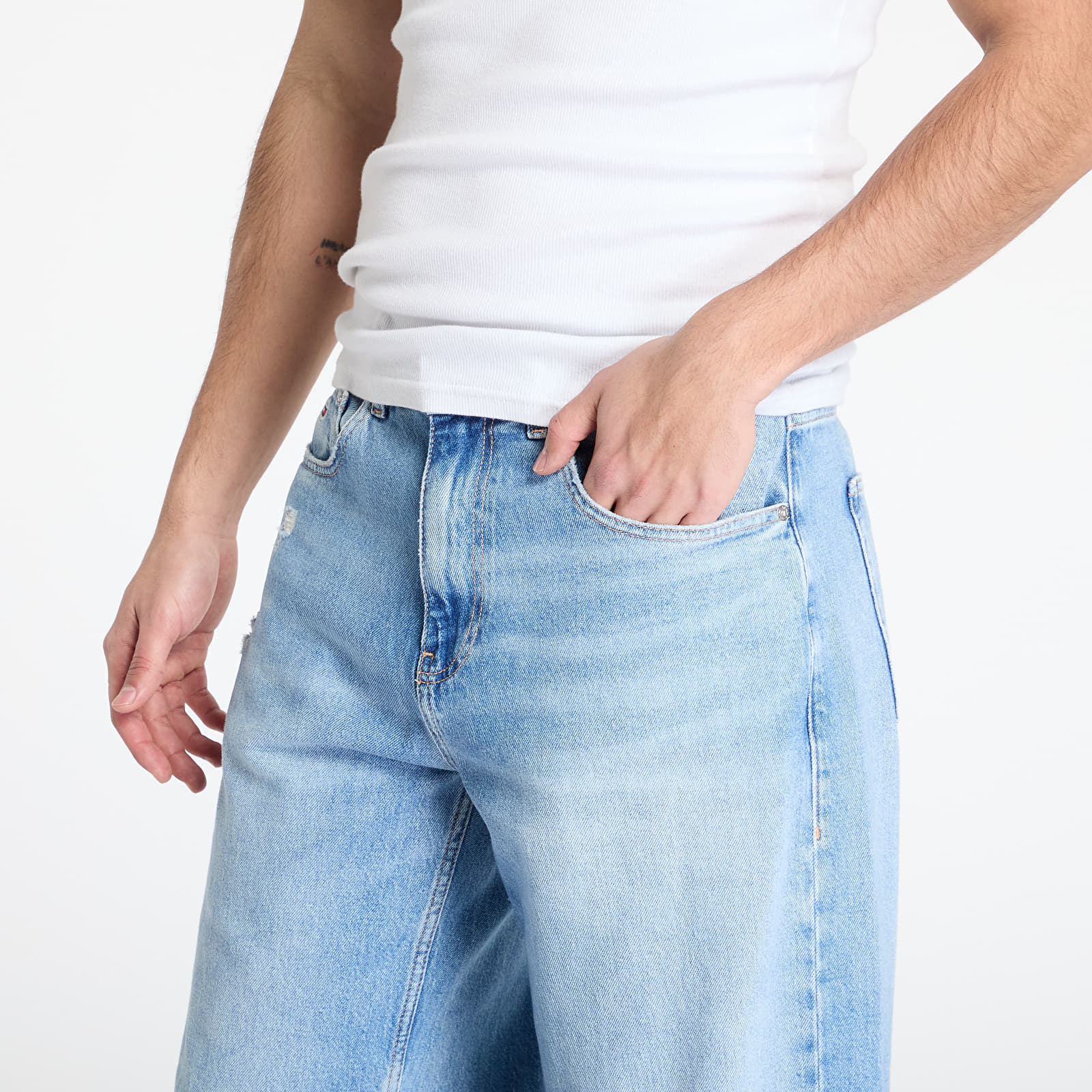 Miesten farkut Tommy Jeans Jaimie Relaxed Straight Jeans Denim