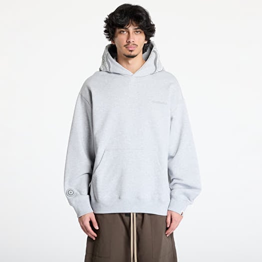 A BATHING APE Shark Logo Relaxed Fit Pullover Hoodie UNISEX Gray