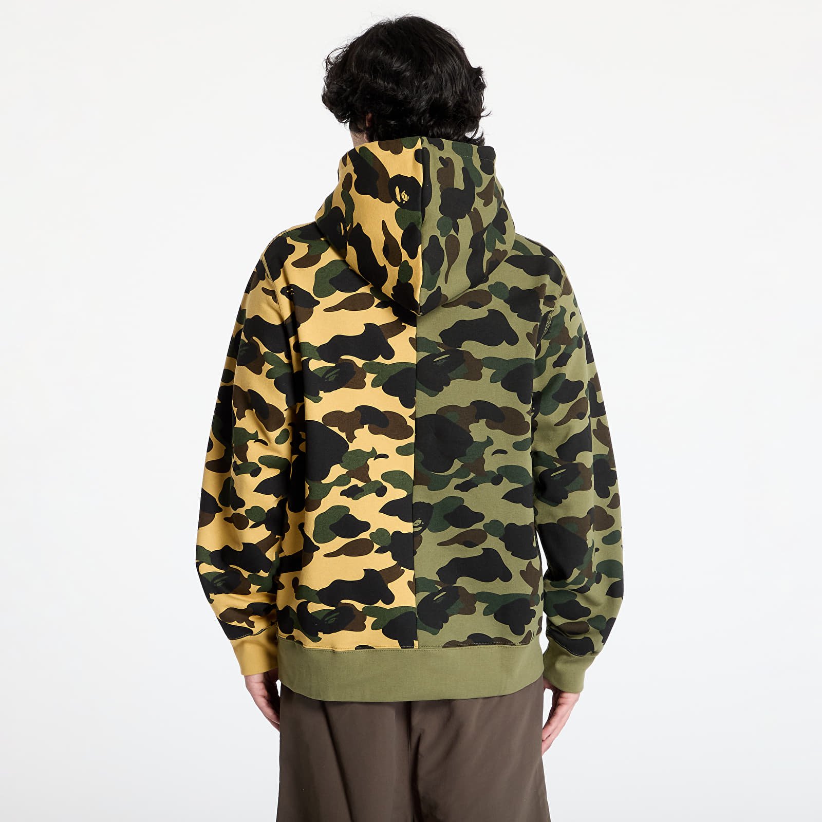 Mikiny A BATHING APE 1St Camo Separate Pullover Hoodie UNISEX Multi