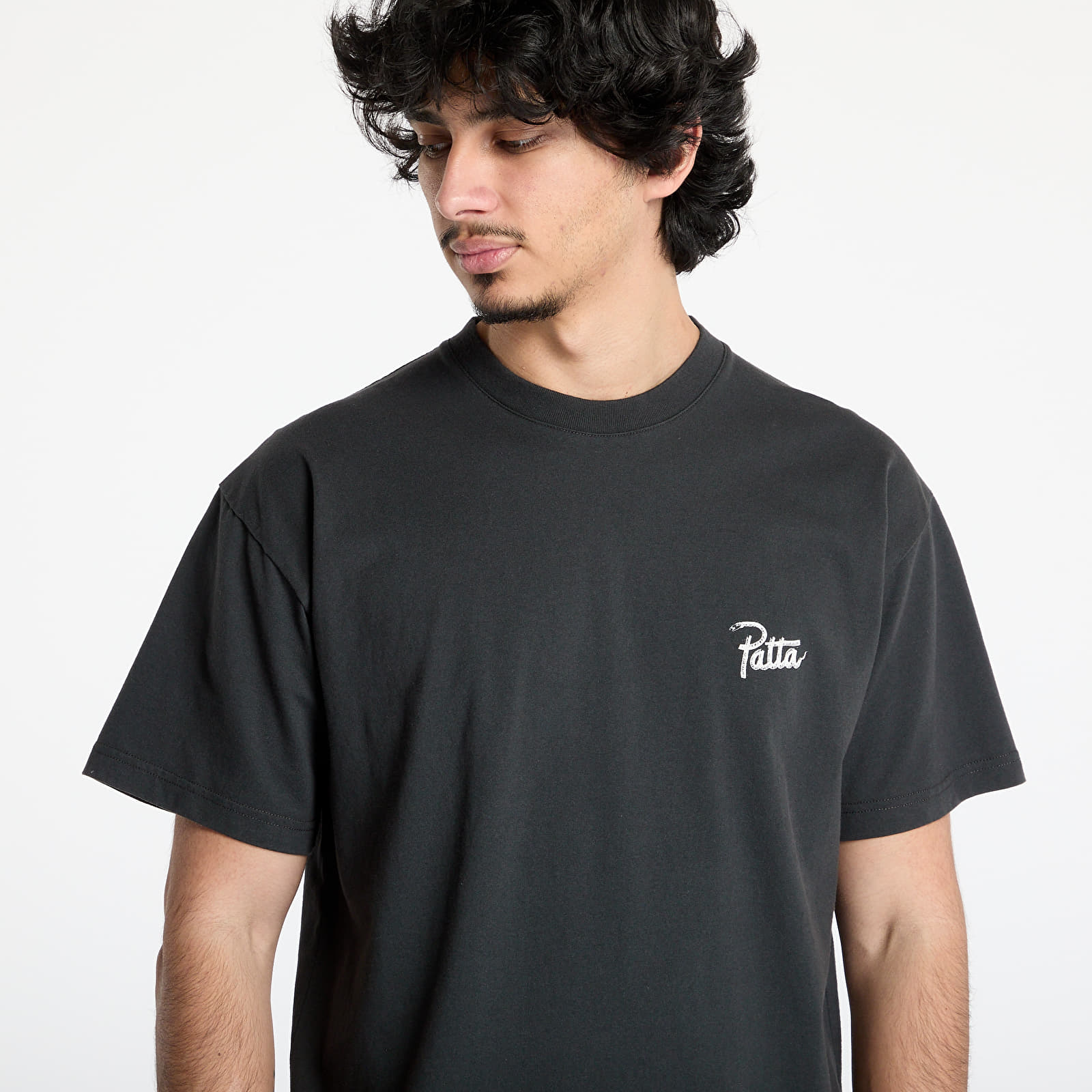 T-shirts Patta Snake Heart T-Shirt UNISEX Moonless Night